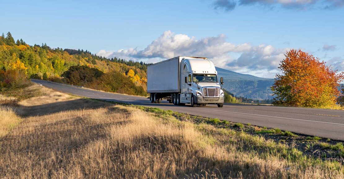 C+W FARMS LLC tractor and trailer